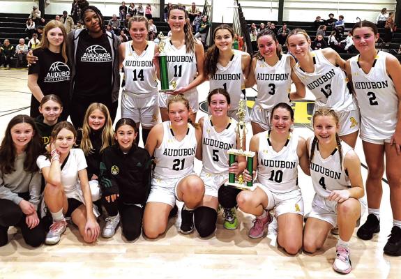 BUILDING MOMENTUM: Audubon’s girls basketball has steadily improved since coach Bridget Garrity-Bantle started three seasons ago. This season the Green Wave has won their first eight games, including the championship of Audubon’s holiday tournament with a 42-25 victory over Maple Shade in the title game. While Audubon will be an underdog in upcoming games, the competition will help the team ready a run at winning the division so they can be competitive in South Jersey Group 1.