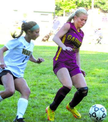 THREE SPORT STORM: Haddon Heights Senior Kylee Ferranto, pictured above, has a list of sports she’s played this year. When she’s not scoring goals as a midfielder in soccer she’s playing basketball and competing as a top state player in lacrosse. Her soccer career will continue after graduation at the New Jersey Institute of Technology.